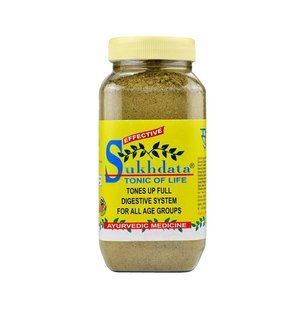 Сукхдата чурна, 240г, для пищеварения, лечение ЖКТ, от хронических запоров, Sukhdata Churna 1614350442 фото