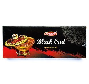 Благовония Tridev Black Oud, запах агарового дерева, 80г, индийские ароматические палочки для дома 2246459657 фото