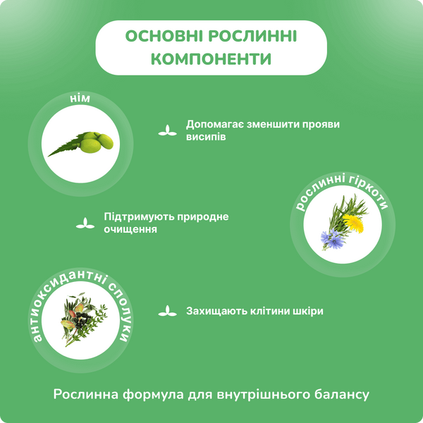 Ним Хималая, 60 таблеток, очищение кожи и крови, акне, черные точки, Neem Himalaya 1605976729 фото