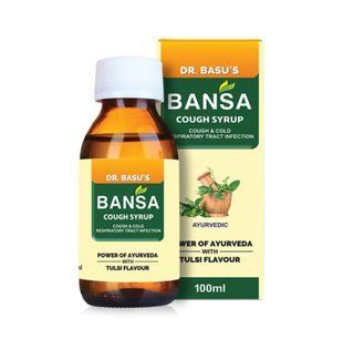 Сироп от кашля Банса, Доктор Басу, Тулси, 100мл, Cough Syrup Bansa Dr. Basu 1675841210 фото