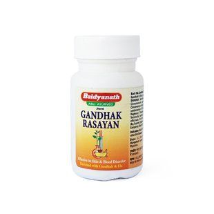 Гандак Расаяна, Байдьянатх, Gandhak Rasayan Baidyanath, 40 табл, очищает кожу и кровь от токсинов 2172933264 фото