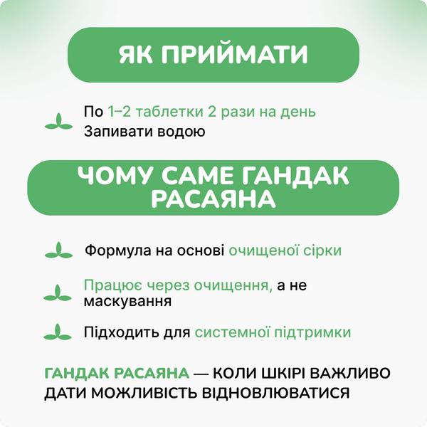 Гандак Расаяна, Байдьянатх, Gandhak Rasayan Baidyanath, 40 табл, очищає шкіру та кров від токсинів 2172933264 фото
