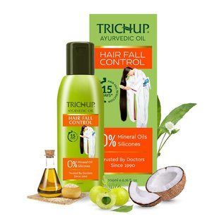 Олія Тричуп, Васу, 200 г, от выпадения волос, Trichup oil Vasu Hair Fall Control 200ml 1617712820 фото