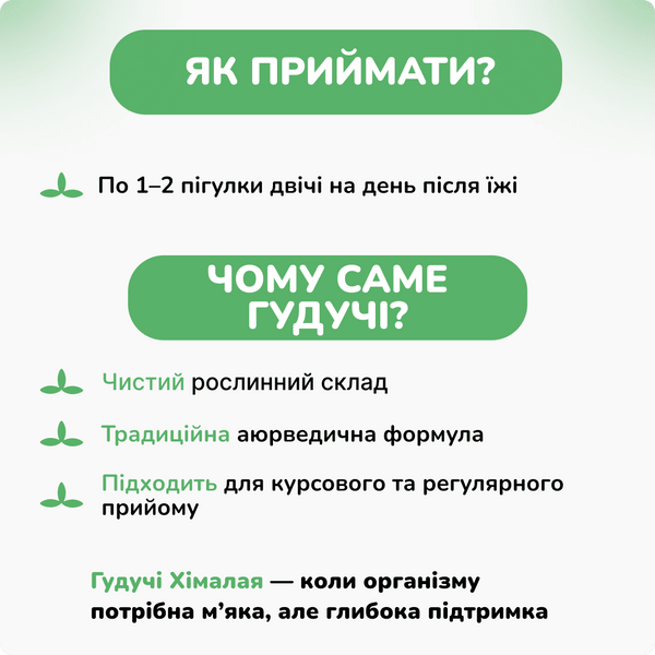 Гудучи Хімалая, 60 таблеток, для підтримки імунітету, Guduchi Himalaya 1819709190 фото