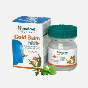 Колд балм, Хималая, Cold Balm, Himalaya, 10г, Бальзам от насморка, от головной боли 2169377897 фото