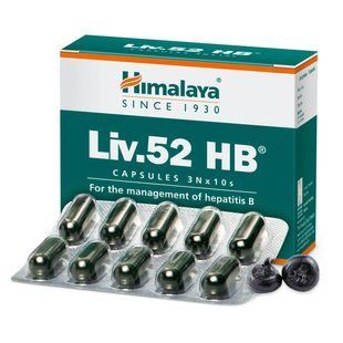 Лив 52 Хималая, 30 капсул, Liv 52 HB Himalaya, подавляет инфекцию вирусного гепатита В 1872385806 фото