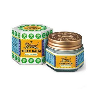 Бальзам тигровый белый, 21 мл, натуральный травяной бальзам, Tiger Balm White 1872394281 фото