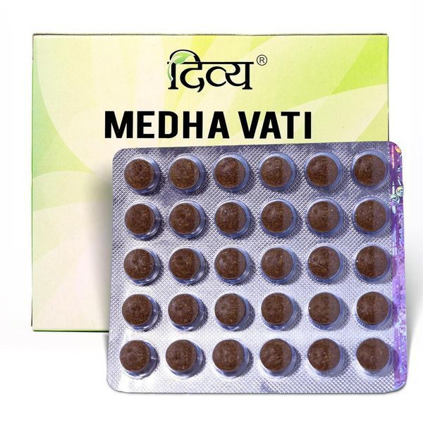 Медха Вати Патанджали, 120 таб, улучшение мозговой функции, Medha Vati Extrapower Patanjali 2185307741 фото