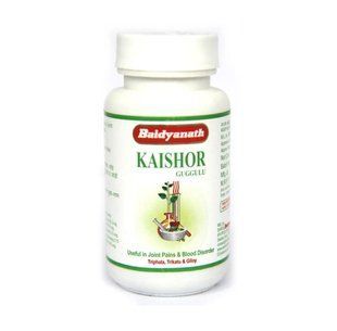 Беднатх Кайшор Гуггул, 80 таблеток, для здоровья суставов, Baidyanath Kaishor Guggulu 1607767052 фото