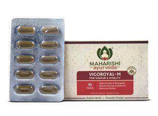 Вигороял М мужской, 10 таб, для мужского здоровья, укрепление эрекции, Vigoroyal M Maharishi Ayurveda 2192050611 фото