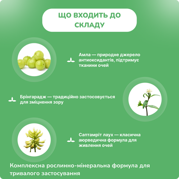 В`яс Уджала вітамини, 100 пігулок, підтримка здоров'я зору, Vyas Ujala tablets 1599570610 фото
