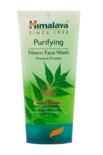 Очищающий гель для умывания с нимом Хималая 150мл, Purifying Neem Face Wash Himalaya 150 ml 3235558709 фото