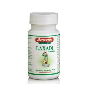 Лакшади Гуггул Беднатх, 80 таб, лечение переломов, укрепление костей, Laxadi Guggulu Baidyanath 1614237276 фото