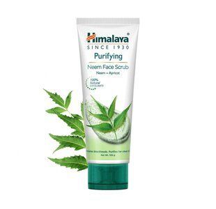 Очищающий скраб для лица с нимом от Хималая 100 мл, Purifying Neem Face Scrub Himalaya 100 ml 3238872679 фото