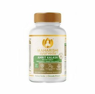 Махариши Амрит Калаш 37 трав, 60 таб, тонус нервной системы, Amrit Kalash Maharishi Ayurveda 3629165111 фото