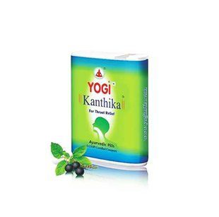 Кантика Йоги драже, 140 таблеток, поддержка при кашле и простуде, Kanthika Yogi 2100706380 фото