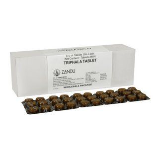 Трифала Занду 30 таблеток, Triphala Zandu 30 tab 5333879147 фото